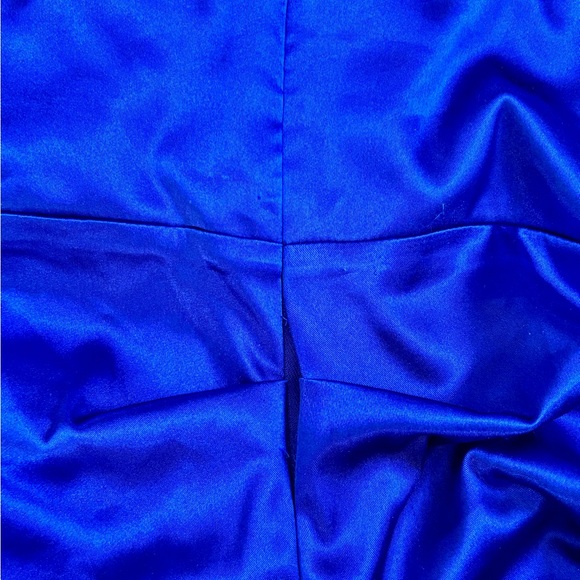 Vintage BLONIDE NITES formal prom silk dress with detailing on bust - Picture 8 of 8